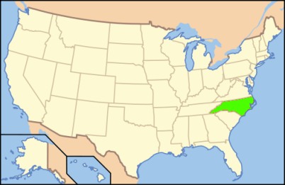 Phone numbers of the state North Carolina