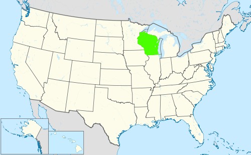 Phone numbers of the state Wisconsin