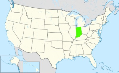 Phone numbers of the state Indiana